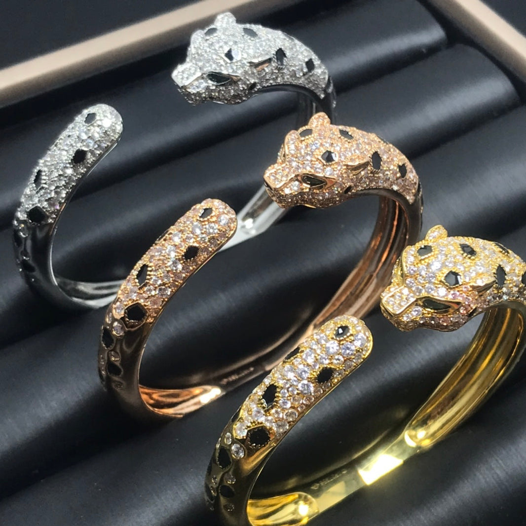 [LUXE] PANTHERE BIG BRACELET DIAMONDS
