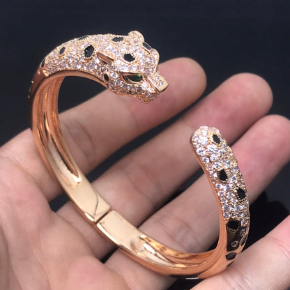 [LUXE] PANTHERE BIG BRACELET DIAMONDS