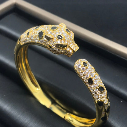 [LUXE] PANTHERE BIG BRACELET DIAMONDS