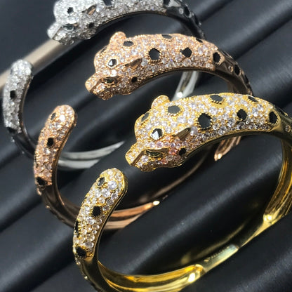 [LUXE] PANTHERE BIG BRACELET DIAMONDS