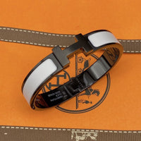 [LUXE]H PULSERA 12MM CERÁMICA BLANCA Y NEGRA