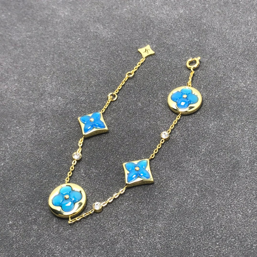 [LUXE]ESTRELLA Y SOL TURQUESA 4 MOTIVOS 3 DIAMANTES