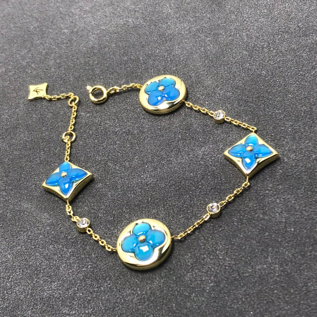[LUXE]ESTRELLA Y SOL TURQUESA 4 MOTIVOS 3 DIAMANTES