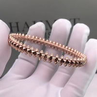 PULSERA CLASH DE ORO ROSA
