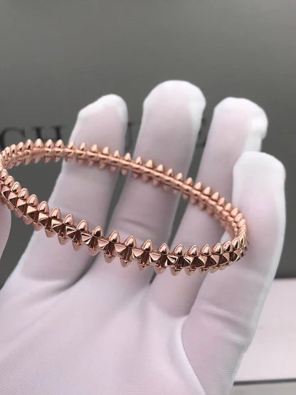 PULSERA CLASH DE ORO ROSA