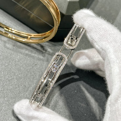 [LUXE] MOVE 10TH PAVED DIAMOND BRACELET