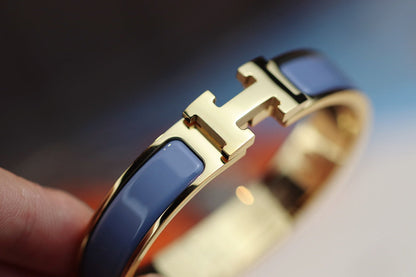 [LUXE]H PULSERA 12MM AZUL GRIS
