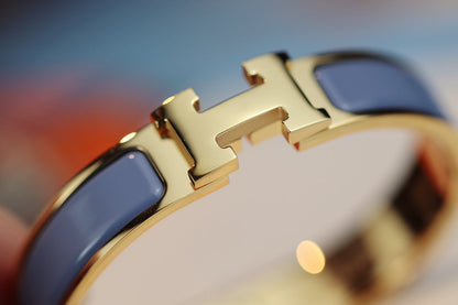 [LUXE]H PULSERA 12MM AZUL GRIS