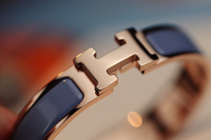 [LUXE]H PULSERA 12MM AZUL GRIS