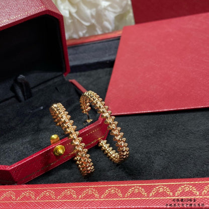[LUXE]CLASH PENDIENTES DE ARO GRANDES