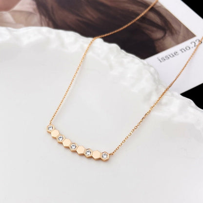 [LUXE] COLLAR DE DIAMANTES BEE MY LOVE