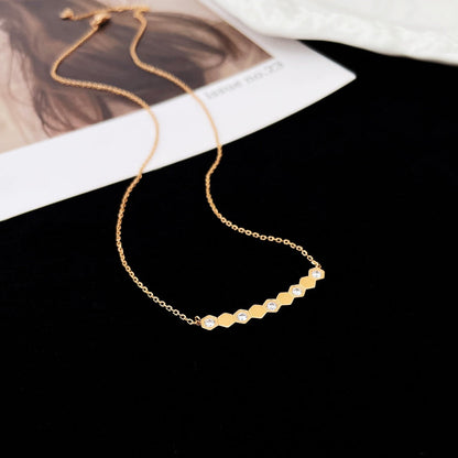 [LUXE] COLLAR DE DIAMANTES BEE MY LOVE