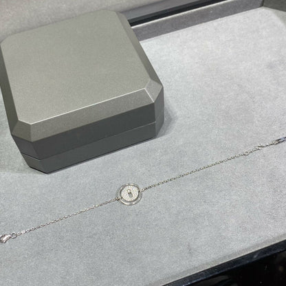 [LUXE] LUCKY MOVE DIAMOND PAVED BRACELET