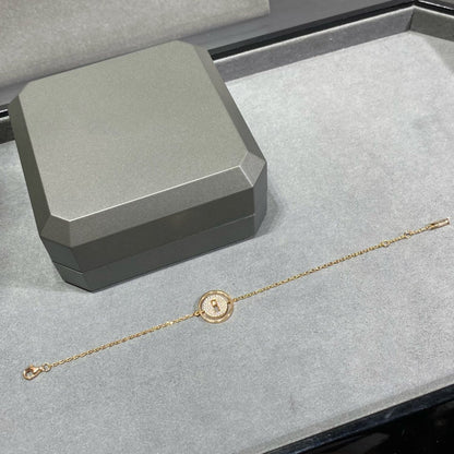 [LUXE] LUCKY MOVE DIAMOND PAVED BRACELET