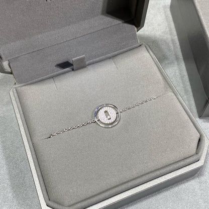 [LUXE] LUCKY MOVE DIAMOND PAVED BRACELET