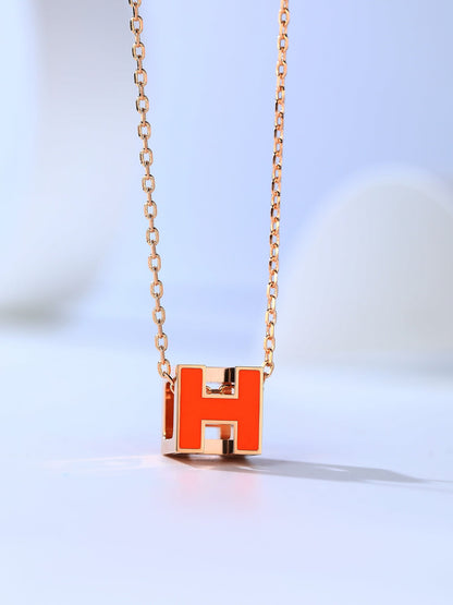 [LUXE]H CAGE COLLAR DE ORO ROSA