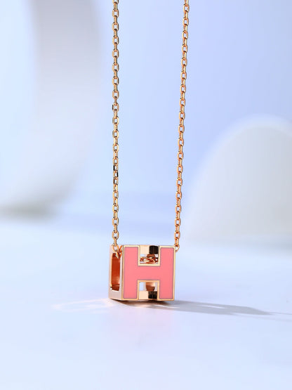 [LUXE]H CAGE COLLAR DE ORO ROSA