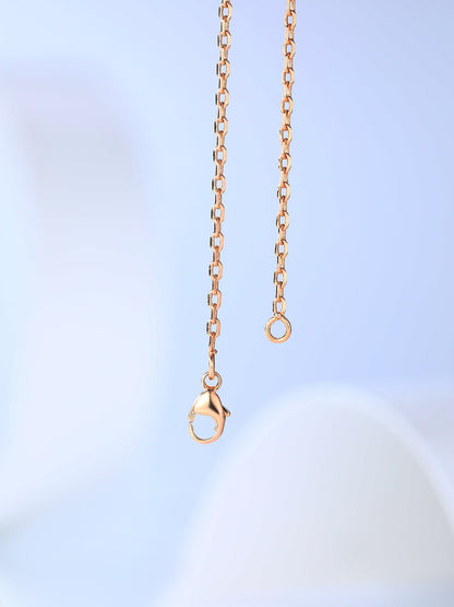 [LUXE]H CAGE COLLAR DE ORO ROSA