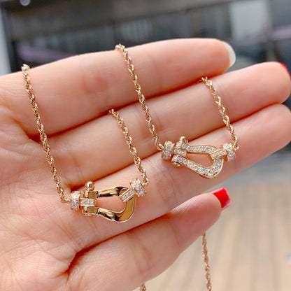 [LUXE]FORCE 10 COLLAR DE ORO ROSA CON DIAMANTES