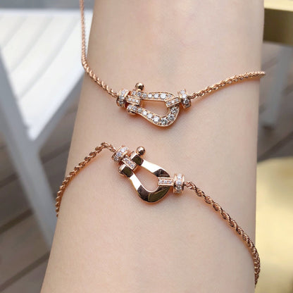 [LUXE]FORCE 10 COLLAR DE ORO ROSA CON DIAMANTES