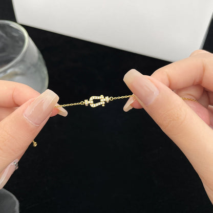 [LUXE]PULSERA DE CADENA PEQUEÑA FORCE 10