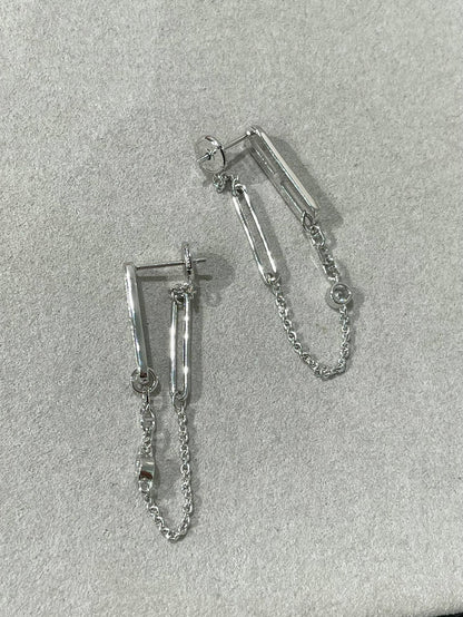 [LUXE] PENDIENTES COLGANTES DE DIAMANTES CHAOS