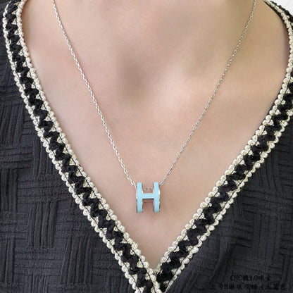 [LUXE] COLLAR POP H AZUL CIELO
