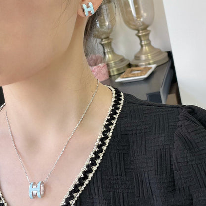 [LUXE] COLLAR POP H AZUL CIELO