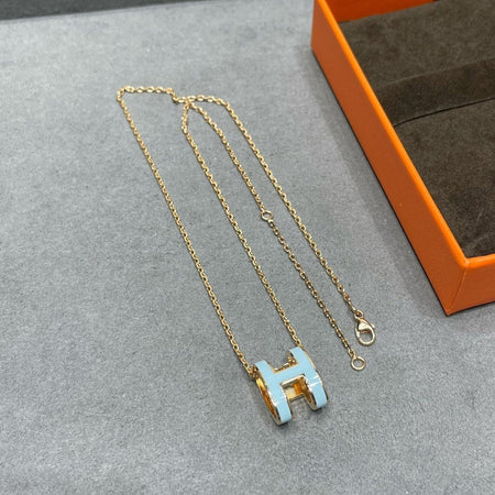 [LUXE] COLLAR POP H AZUL CIELO