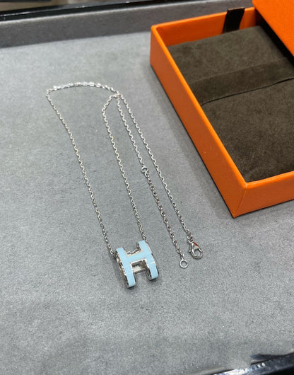 [LUXE] COLLAR POP H AZUL CIELO