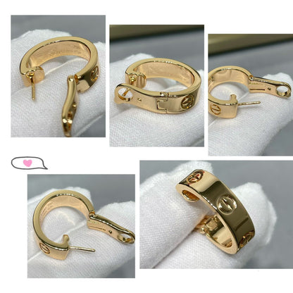 [LUXE] LOVE 5.5MM EARRINGS