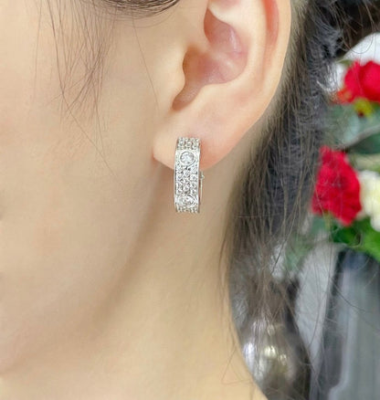 [LUXE] PENDIENTES DE AMOR CON DIAMANTES DE 5,5 MM