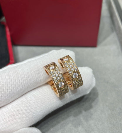 [LUXE] PENDIENTES DE AMOR CON DIAMANTES DE 5,5 MM