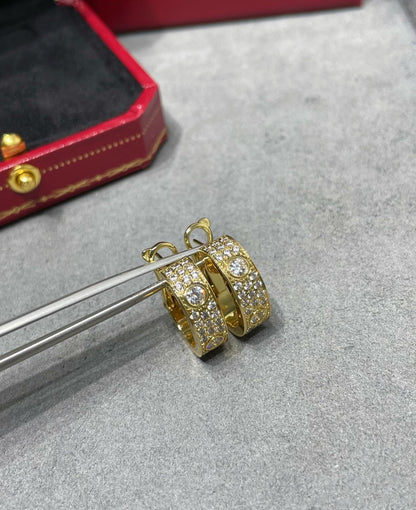[LUXE] PENDIENTES DE AMOR CON DIAMANTES DE 5,5 MM