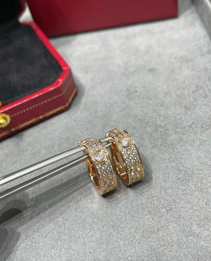 [LUXE] PENDIENTES DE AMOR CON DIAMANTES DE 5,5 MM