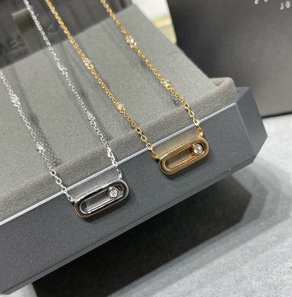 [LUXE] MOVE UNO DIAMOND NECKLACE