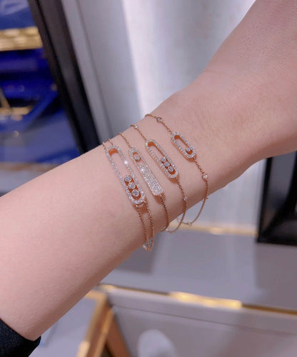 [LUXE] MOVE CLASSIQUE DIAMOND PAVED BRACELET