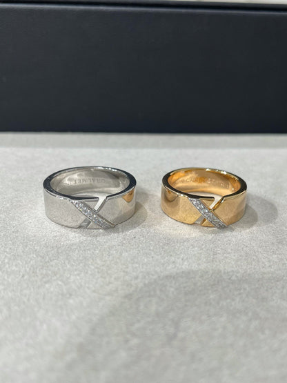 [LUXE] ANILLO DE DIAMANTE CON PRUEBA DE GRAVAMEN