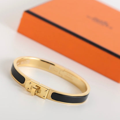 [LUXE]PULSERA NEGRA HM KELLY