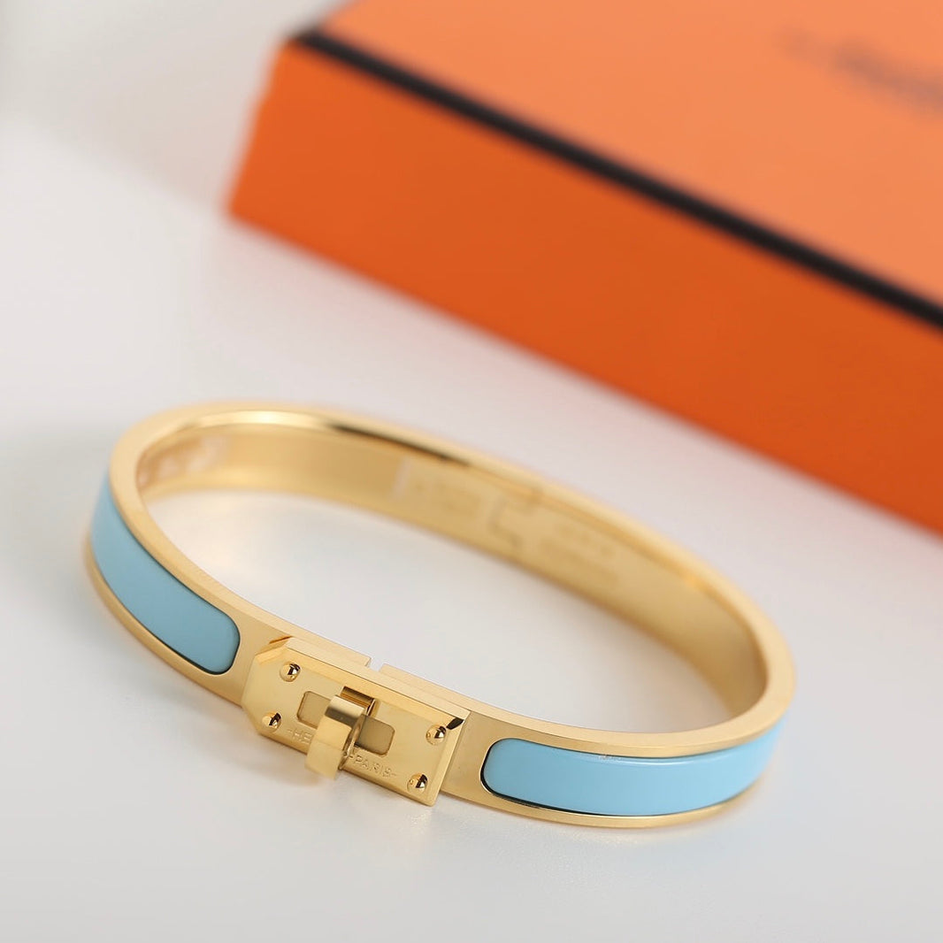[LUXE]PULSERA HM KELLY AZUL NUBE