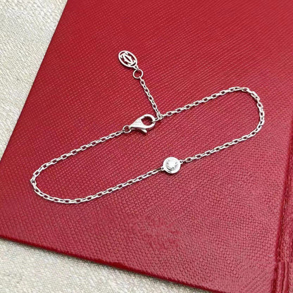 [LUXE]PULSERA DE ESLABONES DE DIAMANTES DAMOUR