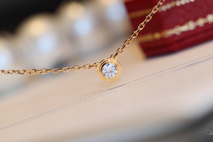 COLLAR DE DIAMANTES DAMOUR [LUXE]