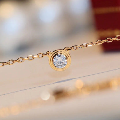 [LUXE] DAMOUR DIAMOND NECKLACE