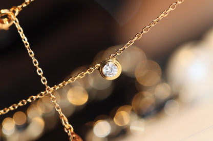 COLLAR DE DIAMANTES DAMOUR [LUXE]