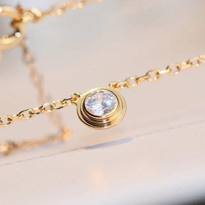 [LUXE] DAMOUR DIAMOND NECKLACE
