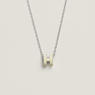 [LUXE] HM CLIC COLLAR DE ORO CON ESMALTE AMARILLO