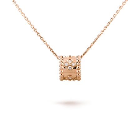 [LUXE] COLLAR CON PEDANTE DE PERLEE ORO / ORO ROSA