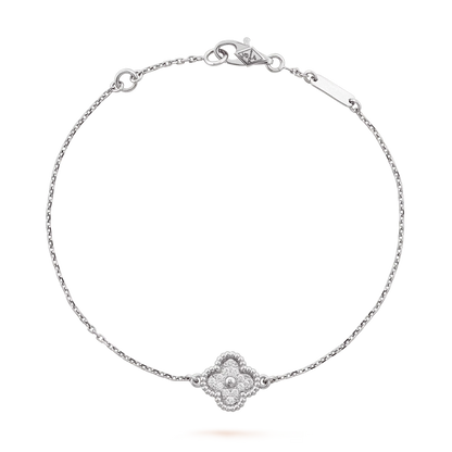 [LUXE]CLOVER SINGLE FLOWER BRACELET