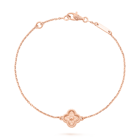 [LUXE]CLOVER SINGLE FLOWER BRACELET