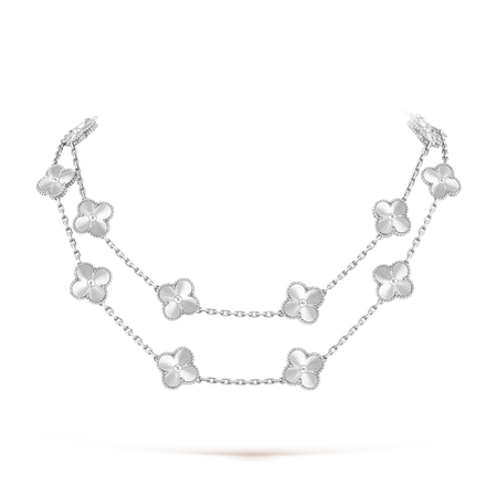 [LUXE]CLOVER 20 MOTIFS  LASER SILVER